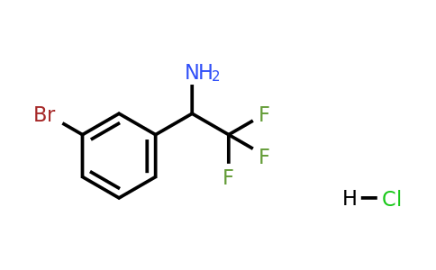 842169-71-5 | 1-(3-Bromo-phenyl)-2,2,2-trifluoro-ethylamine hydrochloride