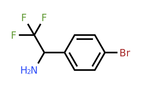 843608-46-8 | 1-(4-Bromophenyl)-2,2,2-trifluoroethanamine
