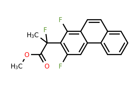 843614-91-5 | Methyl 2-(1,3-difluorophenanthren-2-yl)-2-fluoropropanoate