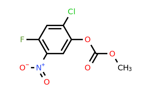 84478-89-7 | 2-Chloro-4-fluoro-5-nitrophenyl methyl carbonate