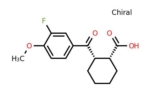 844856-77-5 | cis-2-(3-Fluoro-4-methoxybenzoyl)cyclohexanecarboxylic acid