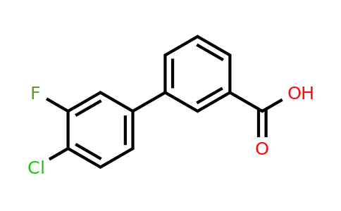 844878-88-2 | 4'-Chloro-3'-fluorobiphenyl-3-carboxylic acid