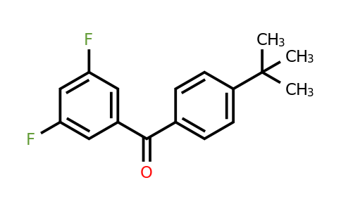 844885-10-5 | 4-tert-Butyl-3',5'-difluorobenzophenone