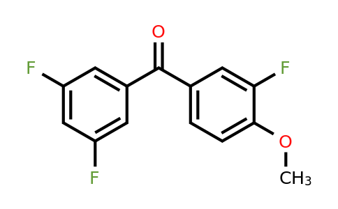 844885-14-9 | 4-Methoxy-3,3',5'-trifluorobenzophenone