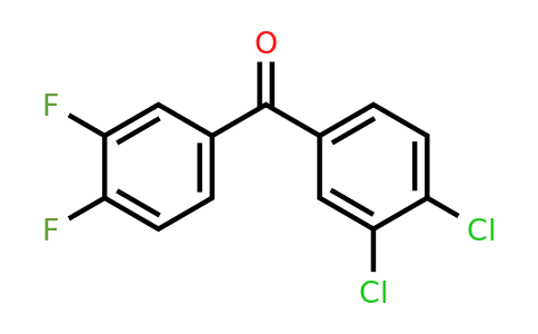 844885-31-0 | 3,4-Dichloro-3',4'-difluorobenzophenone