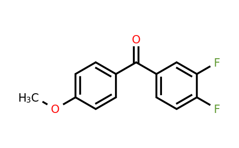 845780-99-6 | (3,4-Difluorophenyl)(4-methoxyphenyl)methanone