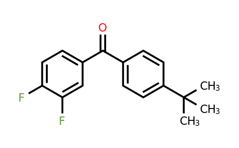 845781-01-3 | 4-tert-Butyl-3',4'-difluorobenzophenone