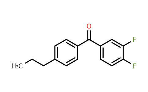 845781-03-5 | 3,4-Difluoro-4'-n-propylbenzophenone