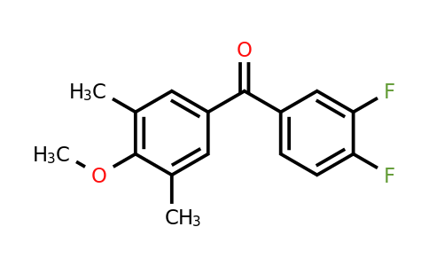 845781-08-0 | 3,4-Difluoro-3',5'-dimethyl-4'-methoxybenzophenone