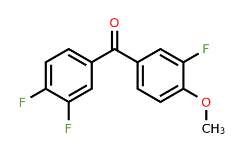 845781-11-5 | 4-Methoxy-3,3',4'-trifluorobenzophenone
