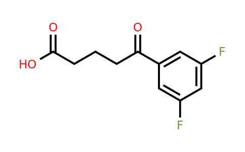 845790-50-3 | 5-(3,5-Difluorophenyl)-5-oxovaleric acid