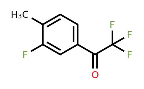 845823-06-5 | 2,2,2-Trifluoro-1-(3-fluoro-4-methylphenyl)ethanone
