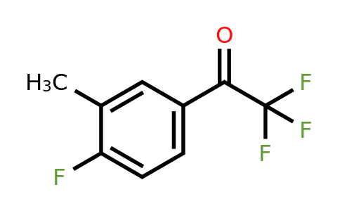 845823-10-1 | 4'-Fluoro-3'-methyl-2,2,2-trifluoroacetophenone