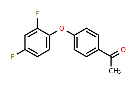 845823-27-0 | 4'-(2,4-Difluorophenoxy)acetophenone