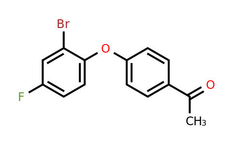 845866-51-5 | 4'-(2-Bromo-4-fluorophenoxy)acetophenone