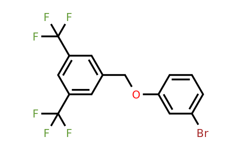 845866-55-9 | 3-(3,5-Bis(trifluoromethyl)benzyloxy)bromobenzene