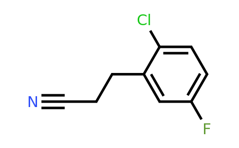 847491-98-9 | 2-Chloro-5-fluorophenylpropanenitrile