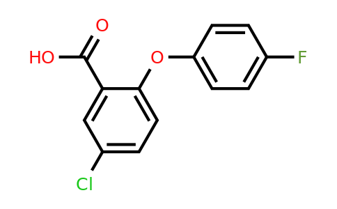 847729-51-5 | 5-Chloro-2-(4-fluorophenoxy)benzoic acid