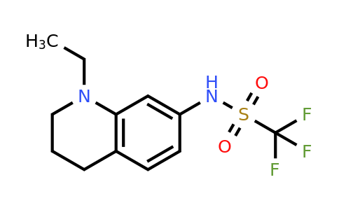 848080-31-9 | N-(1-Ethyl-1,2,3,4-tetrahydroquinolin-7-yl)-1,1,1-trifluoromethanesulfonamide