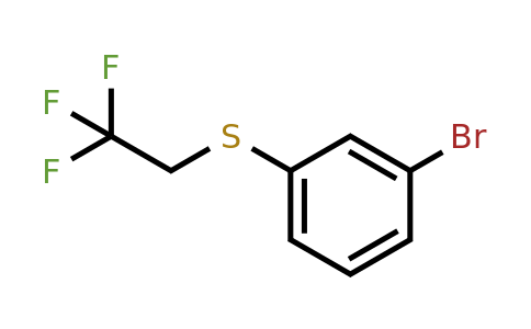 850349-30-3 | 1-Bromo-3-(2,2,2-trifluoro-ethylsulfanyl)-benzene