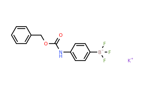 850623-45-9 | Potassium (4-(((benzyloxy)carbonyl)amino)phenyl)trifluoroborate