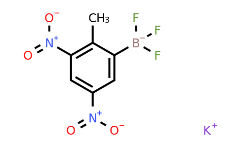 850623-72-2 | Potassium trifluoro(2-methyl-3,5-dinitrophenyl)borate