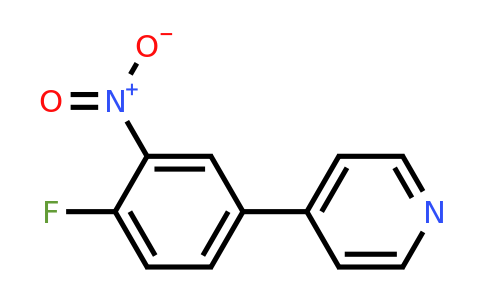 850713-83-6 | 4-(4-Fluoro-3-nitrophenyl)pyridine
