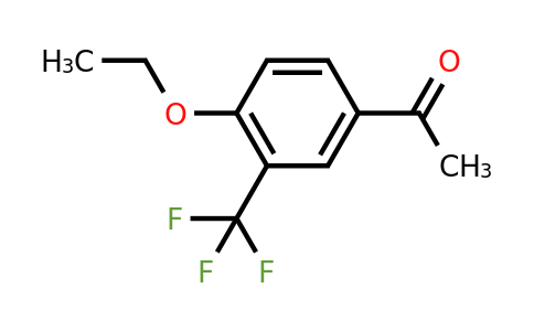 851263-13-3 | 4'-Ethoxy-3'-(trifluoromethyl)acetophenone