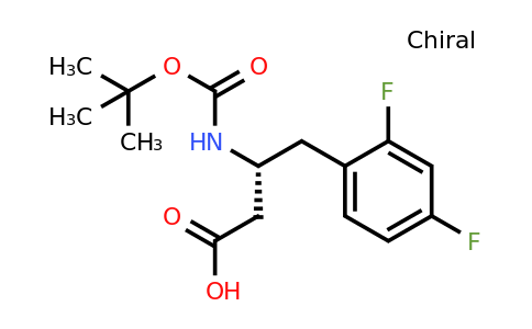 851307-12-5 | (R)-3-((tert-Butoxycarbonyl)amino)-4-(2,4-difluorophenyl)butanoic acid