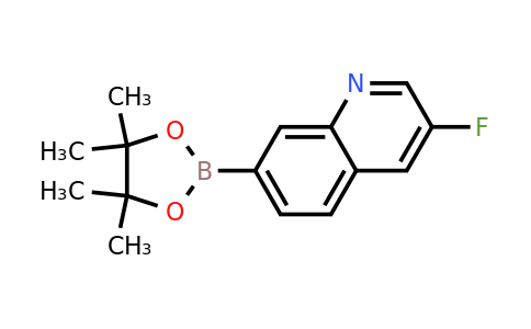 852062-12-5 | 3-Fluoro-7-(4,4,5,5-tetramethyl-1,3,2-dioxaborolan-2-yl)quinoline