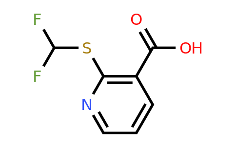 852706-16-2 | 2-((Difluoromethyl)thio)nicotinic acid