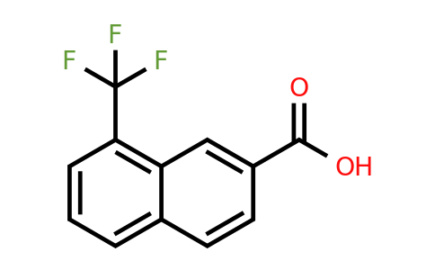 853017-67-1 | 1-(Trifluoromethyl)naphthalene-7-carboxylic acid