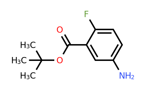 853070-30-1 | tert-Butyl 5-amino-2-fluorobenzoate