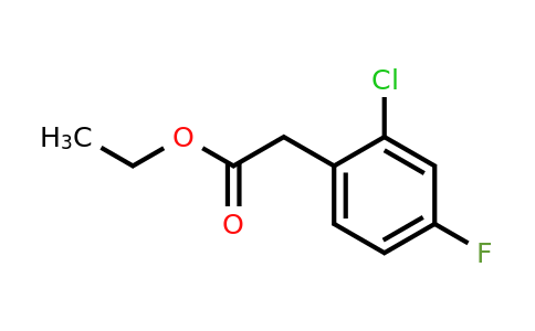 853301-97-0 | Ethyl 2-(2-chloro-4-fluorophenyl)acetate