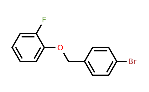 854259-94-2 | 1-((4-Bromobenzyl)oxy)-2-fluorobenzene