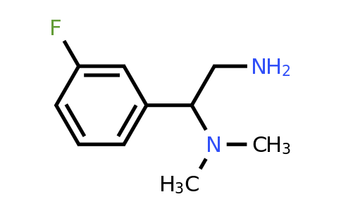 855715-28-5 | 1-(3-Fluorophenyl)-N1,N1-dimethylethane-1,2-diamine