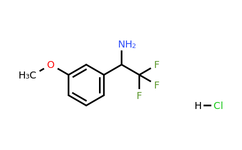 856563-09-2 | 2,2,2-Trifluoro-1-(3-methoxyphenyl)ethanamine hydrochloride