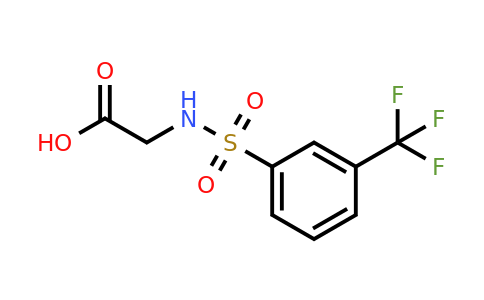 85845-02-9 | 2-(3-(Trifluoromethyl)phenylsulfonamido)acetic acid