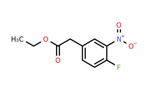 858972-16-4 | Ethyl 2-(4-fluoro-3-nitrophenyl)acetate