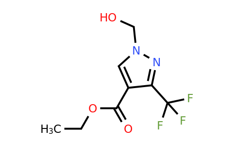 ethyl 1-(hydroxymethyl)-3-(trifluoromethyl)pyrazole-4-carboxylate