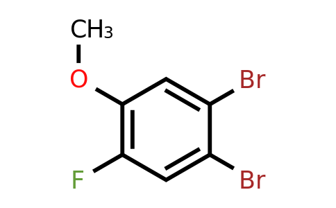 861928-19-0 | 4,5-Dibromo-2-fluoroanisole