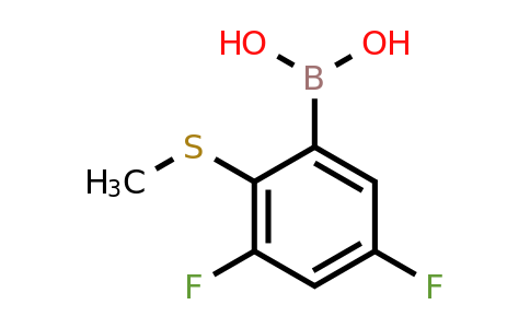 861931-32-0 | (3,5-Difluoro-2-(methylthio)phenyl)boronic acid