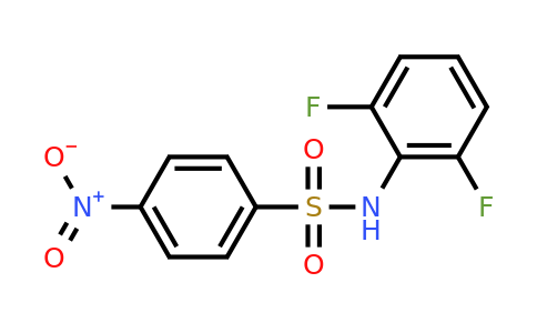 862650-16-6 | N-(2,6-Difluorophenyl)-4-nitrobenzenesulfonamide