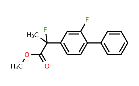 863224-87-7 | Methyl 2-fluoro-2-(2-fluoro-[1,1'-biphenyl]-4-yl)propanoate