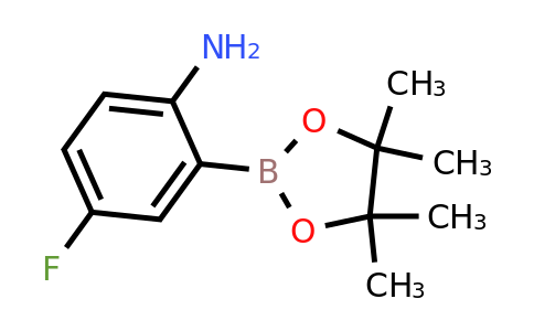 863578-24-9 | 4-Fluoro-2-(4,4,5,5-tetramethyl-1,3,2-dioxaborolan-2-yl)aniline
