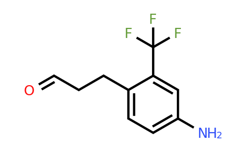 863676-08-8 | 3-(4-Amino-2-(trifluoromethyl)phenyl)propanal