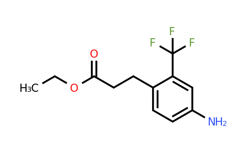 863676-19-1 | Ethyl 3-(4-amino-2-(trifluoromethyl)phenyl)propanoate