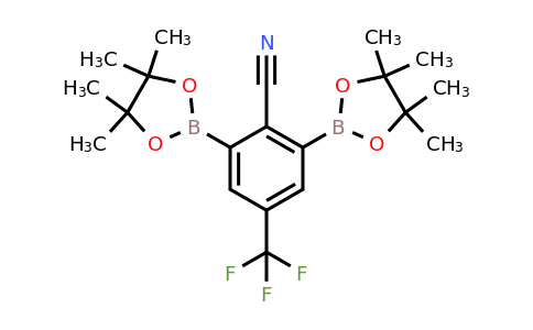 863868-48-8 | 2,6-Bis-(4,4,5,5-tetramethyl-1,3,2-dioxaborolan-2-yl)-4-(trifluoromethyl) benzonitrile