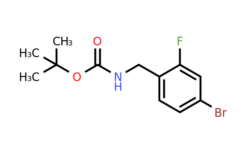 864262-97-5 | tert-Butyl 4-bromo-2-fluorobenzylcarbamate