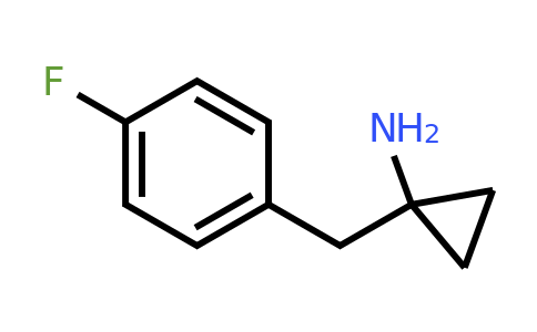 864961-01-3 | 1-(4-Fluorobenzyl)cyclopropanamine